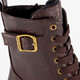 XX bij dames veterboots bruin