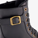 XX bij dames veterboots zwart