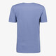 Heren T-shirt katoen ronde hals blauw