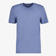 Unsigned heren T-shirt katoen ronde hals blauw