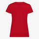 Dames T-shirt met tekstopdruk rood