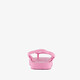 Meisjes teenslippers met hielbandje en unicorn roze