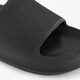 Dames badslippers zwart