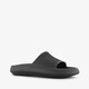 Dames badslippers zwart