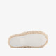 Dames instap pantoffels met hartje beige