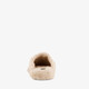 Dames instap pantoffels met hartje beige