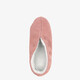 Leren dames Spaanse sloffen roze