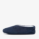 Leren heren Spaanse sloffen blauw