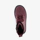 Meisjes veterboots bordeauxrood