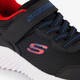 Bounder kinder sneakers zwart rood