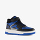 Hoge jongens sneaker blauw zwart