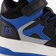 Hoge jongens sneaker blauw zwart