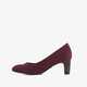 Dames pumps bordeaux rood
