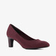 Dames pumps bordeaux rood
