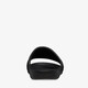 Slide heren badslippers zwart