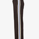 Meisjes wide leg broek met panterprint