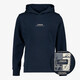 Jongens hoodie met backprint blauw