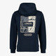 Jongens hoodie met backprint blauw