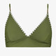 Dames bikinitop groen