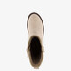 Hoge meisjes laarzen beige