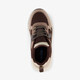 Meisjes dad sneakers bruin beige