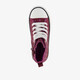 Meisjes hoge sneakers met polkadots roze