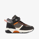 Hoge jongens sneakers zwart oranje
