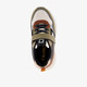 Jongens sneakers groen bruin
