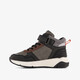Hoge jongens sneakers zwart oranje