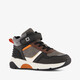 Hoge jongens sneakers zwart oranje