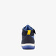 Hoge jongens sneakers met opdruk blauw