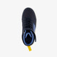 Hoge jongens sneakers met opdruk blauw