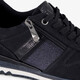 Dames sneakers met glitters donkerblauw