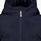 Gewatteerde jongens winterjas donkerblauw