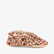 Gevoerde meisjes pantoffels met bloemenprint