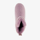 Gevoerde dames teddy pantoffels roze