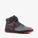 Hoge jongens sneakers met ster zwart grijs