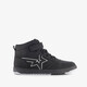 Hoge jongens sneakers met ster zwart