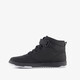 Hoge jongens sneakers met ster zwart