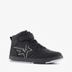 Hoge jongens sneakers met ster zwart