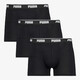 Heren boxershorts zwart 3-pack