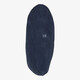 Leren dames Spaanse sloffen blauw