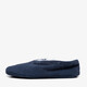 Leren dames Spaanse sloffen blauw