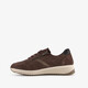 Suede dames sneakers bruin