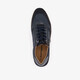 Suede dames sneakers blauw