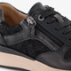 Suède dames sneakers zwart