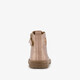 Leren meisjes veterboots met hartje goud