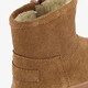Suede meisjes boots gevoerd cognac