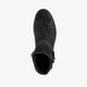 Suede dames boots zwart