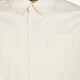 Heren overhemd korte mouw beige